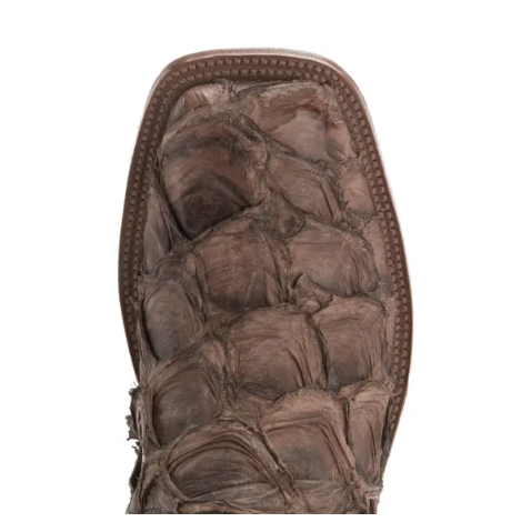 Men's Anderson Bean Distressed Brown Big Bass and Chocolate Wide - Click Image to Close